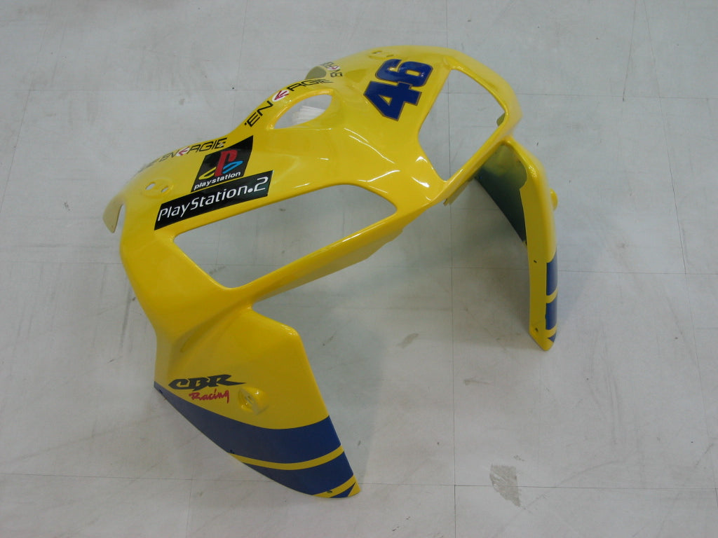 Fairings 2005-2006 Honda CBR 600 RR Yellow No.46 Azzurro Generic