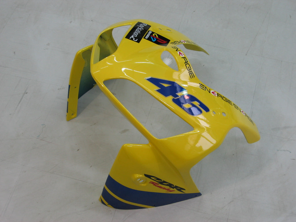 Fairings 2005-2006 Honda CBR 600 RR Yellow No.46 Azzurro Generic