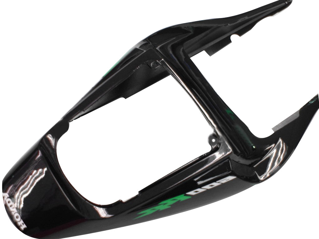 Fairings Honda CBR 600 RR Black & Green Flame (2005-2006) Generic