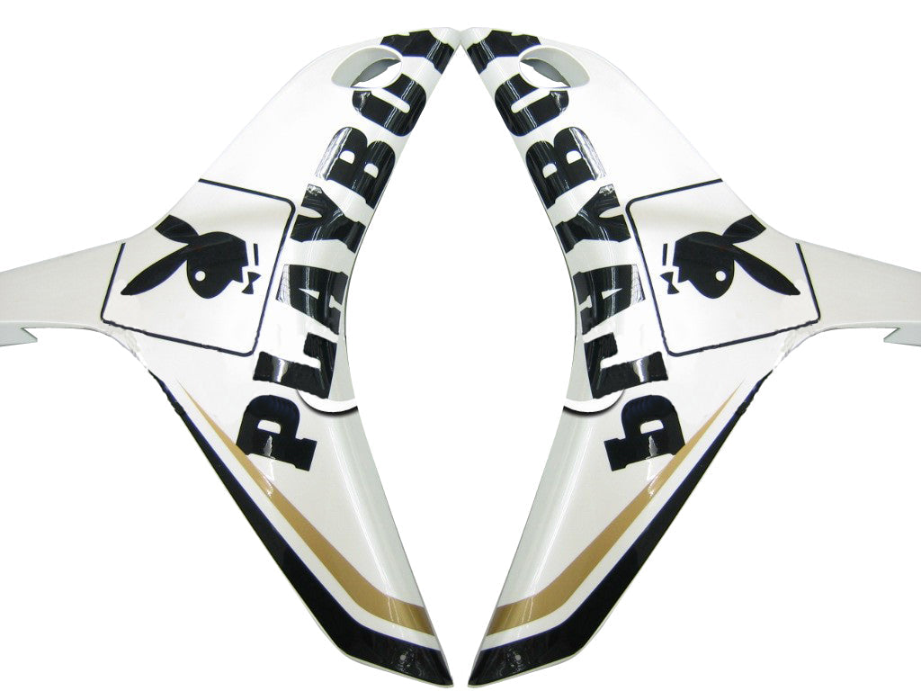 Fairings 2007-2008 Honda CBR 600 RR White & Black Playboy Generic