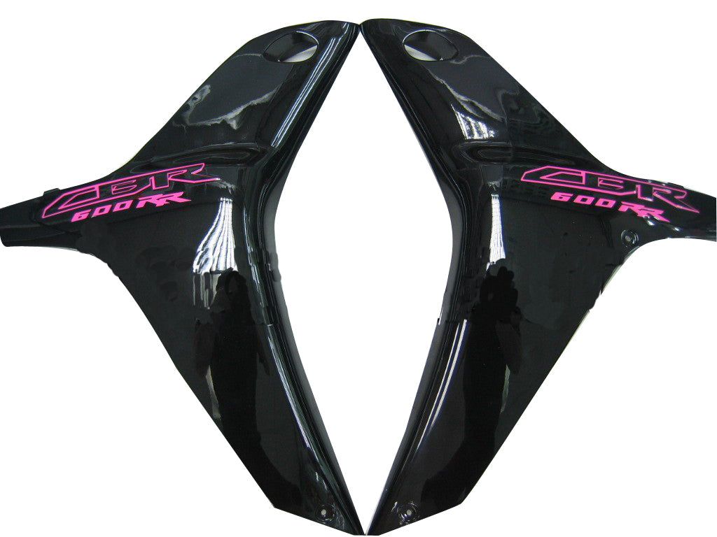 Fairings 2007-2008 Honda CBR 600 RR Pink Black Honda Generic