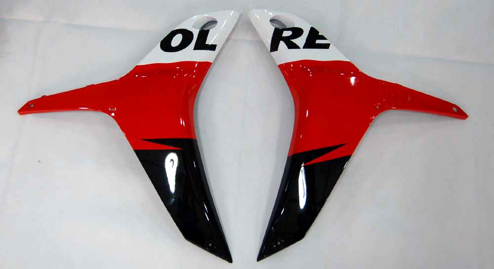 Fairings 2009-2012 Honda CBR 600 RR Black & Orange Repsol Generic