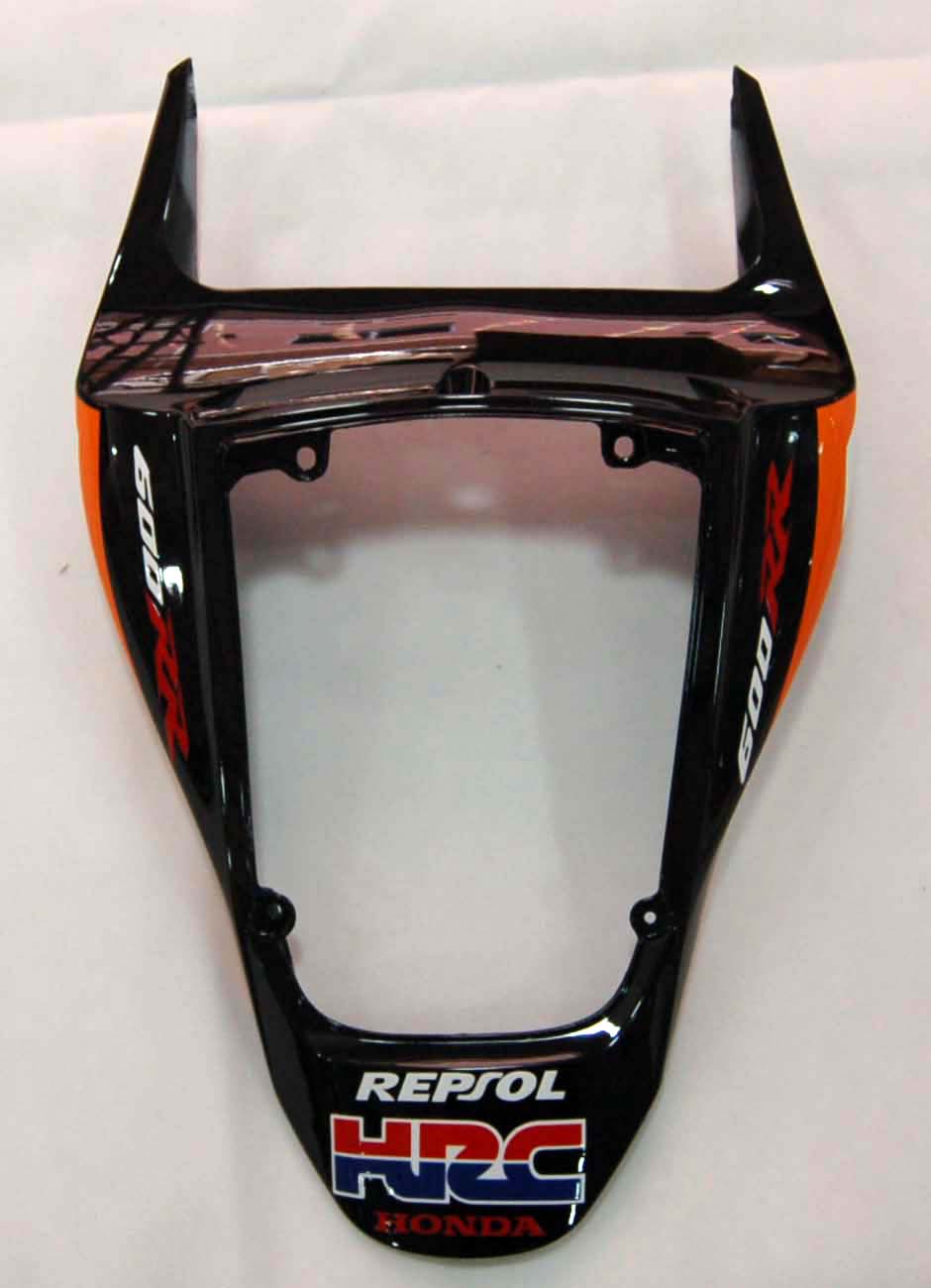 Fairings 2009-2012 Honda CBR 600 RR Black & Orange Repsol Generic