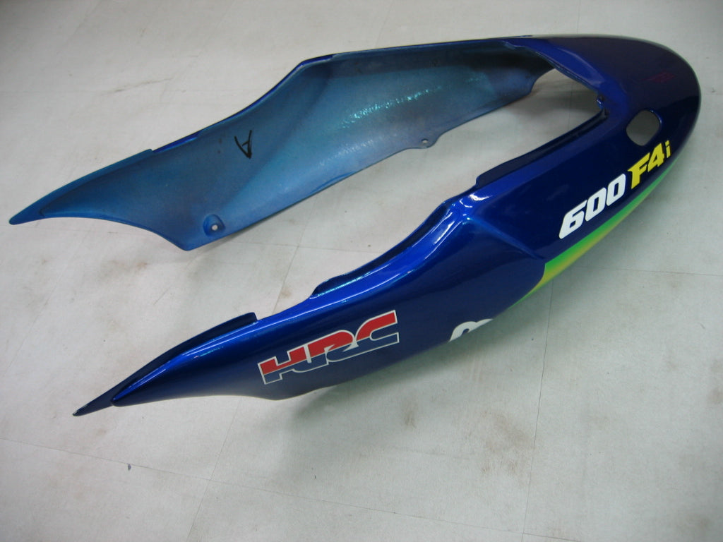 페어링 2004-2007 Honda CBR 600 F4i 블루 & 그린 Movistar 제네릭