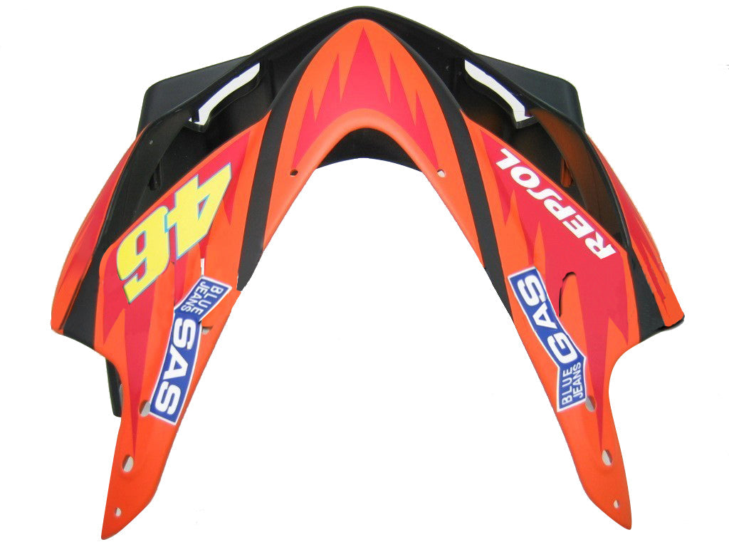 Fairings 2004-2007 Honda CBR 600 F4i Black Valentino Rossi Generic