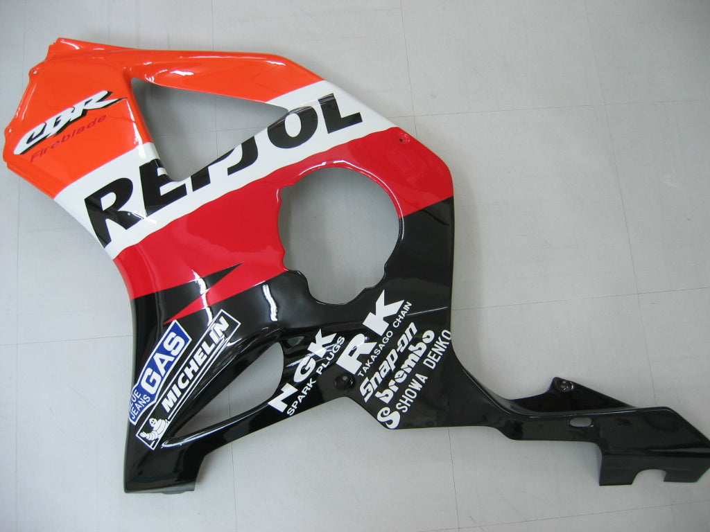 Fairings 2002-2003 Honda CBR 954 RR Black Repsol Honda Generic