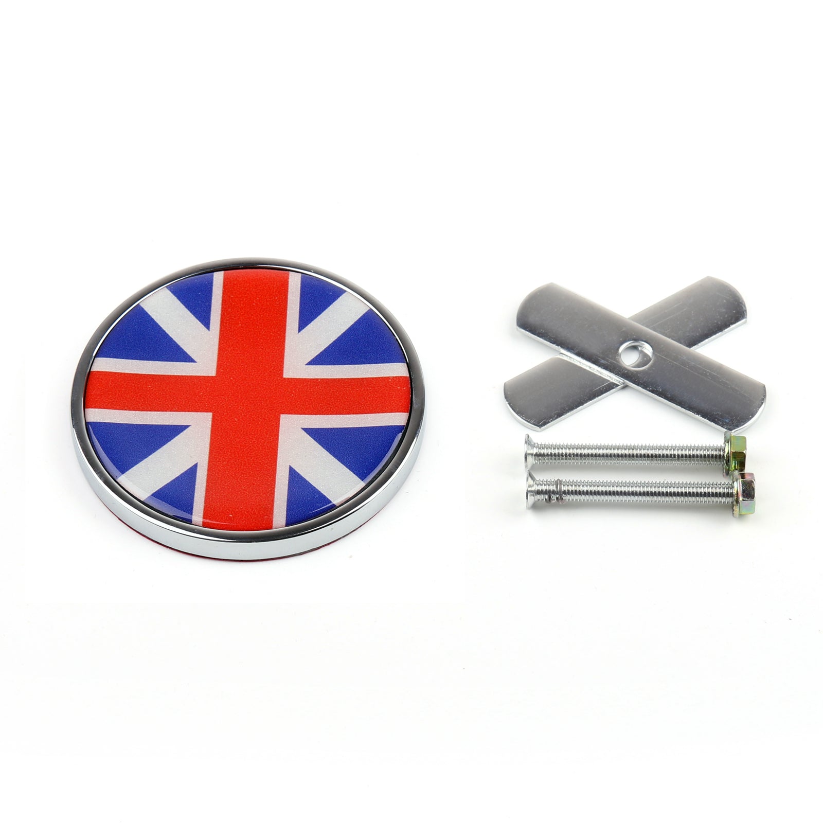 Insignia de parrilla delantera de metal con soporte para MINI Cooper R50 R55 R56 R57 R58 R60 genérico