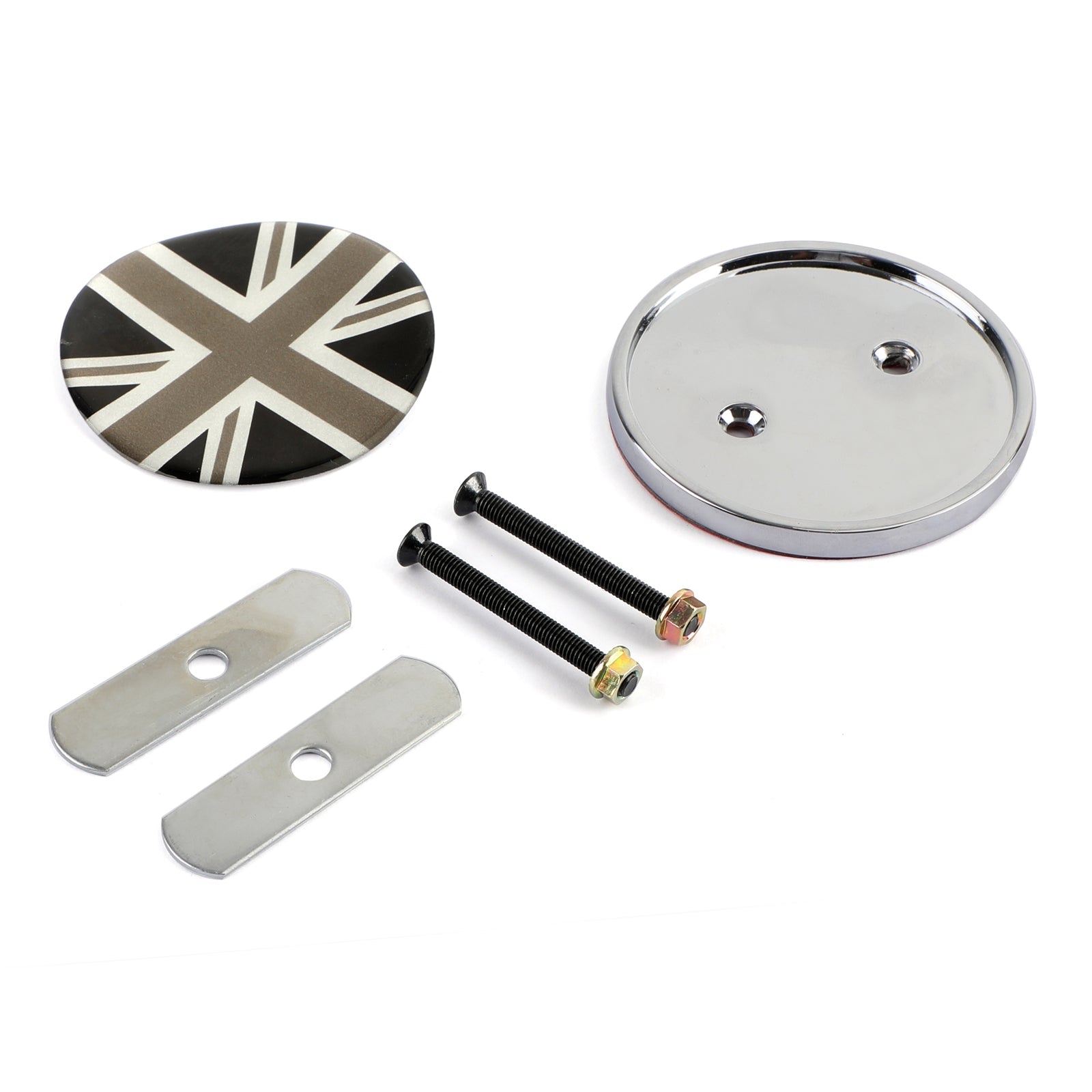 Insignia de parrilla delantera de metal con soporte para MINI Cooper R50 R55 R56 R57 R58 R60 genérico