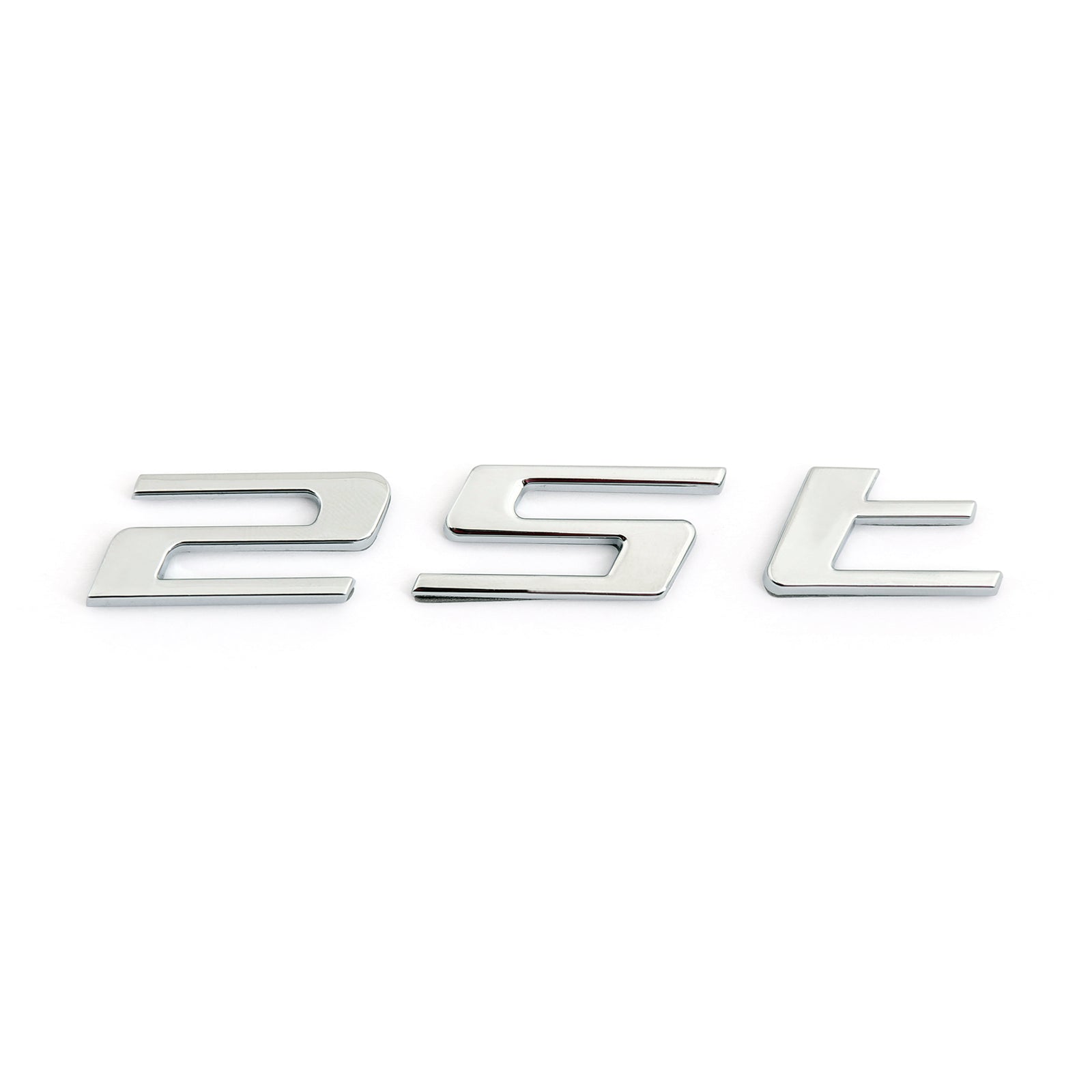 Chrome Letter 20T 25T 30T 35T Etiqueta engomada del coche Auto Calcomanía trasera Emblema Jaguar F-PACE Genérico