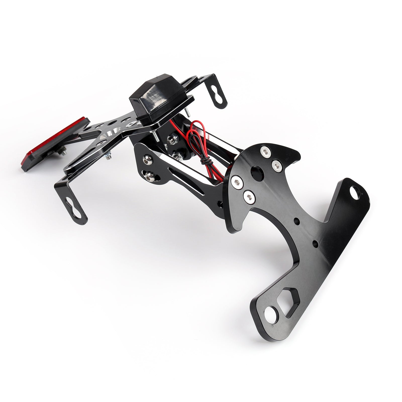 Fender Eliminator License Plate Mount Holder With LED For BMW S1000 RR 09-2015 Generic