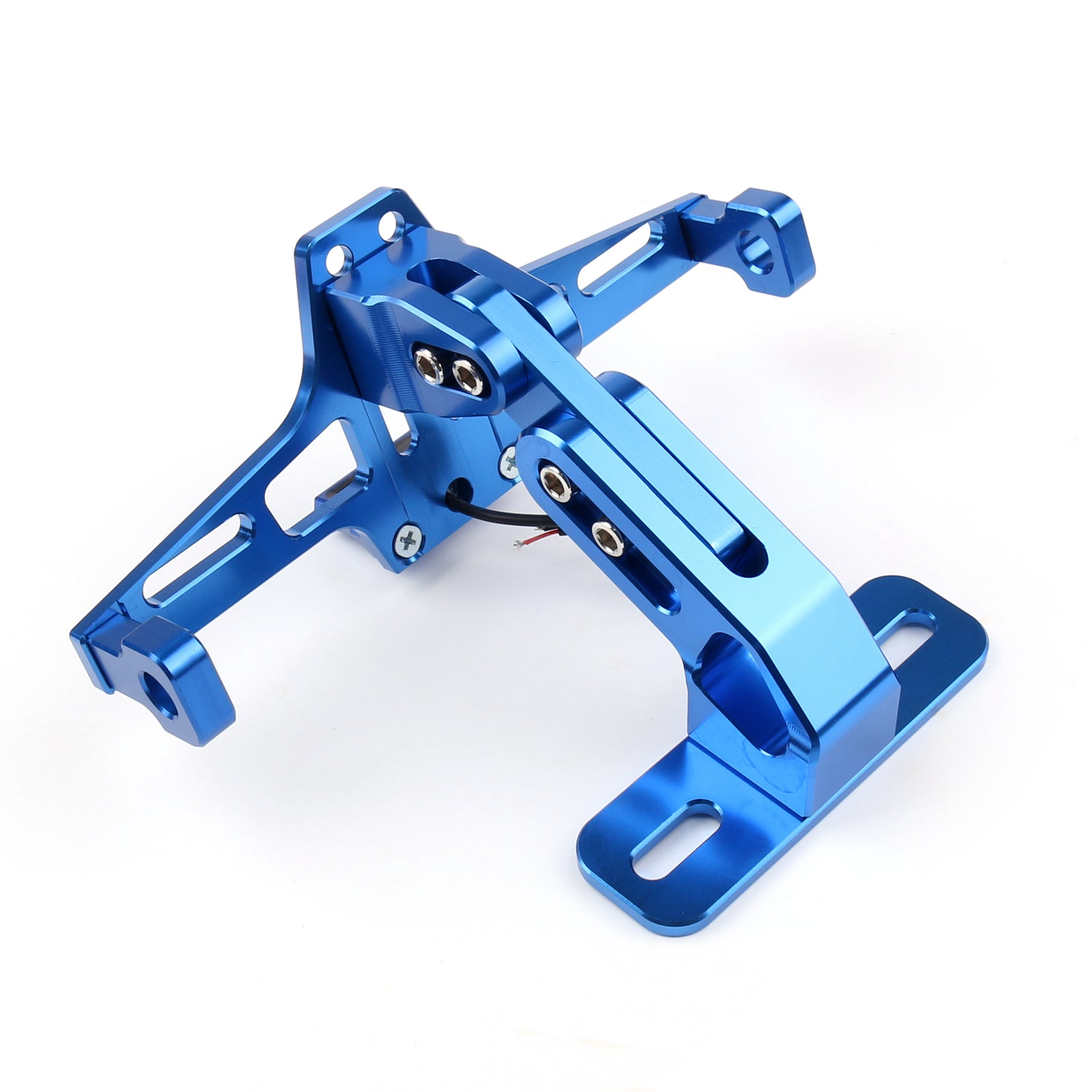 CNC License Plate Holder Bracket Fender Eliminator For Yamaha BWS R25 R3 MSX Generic