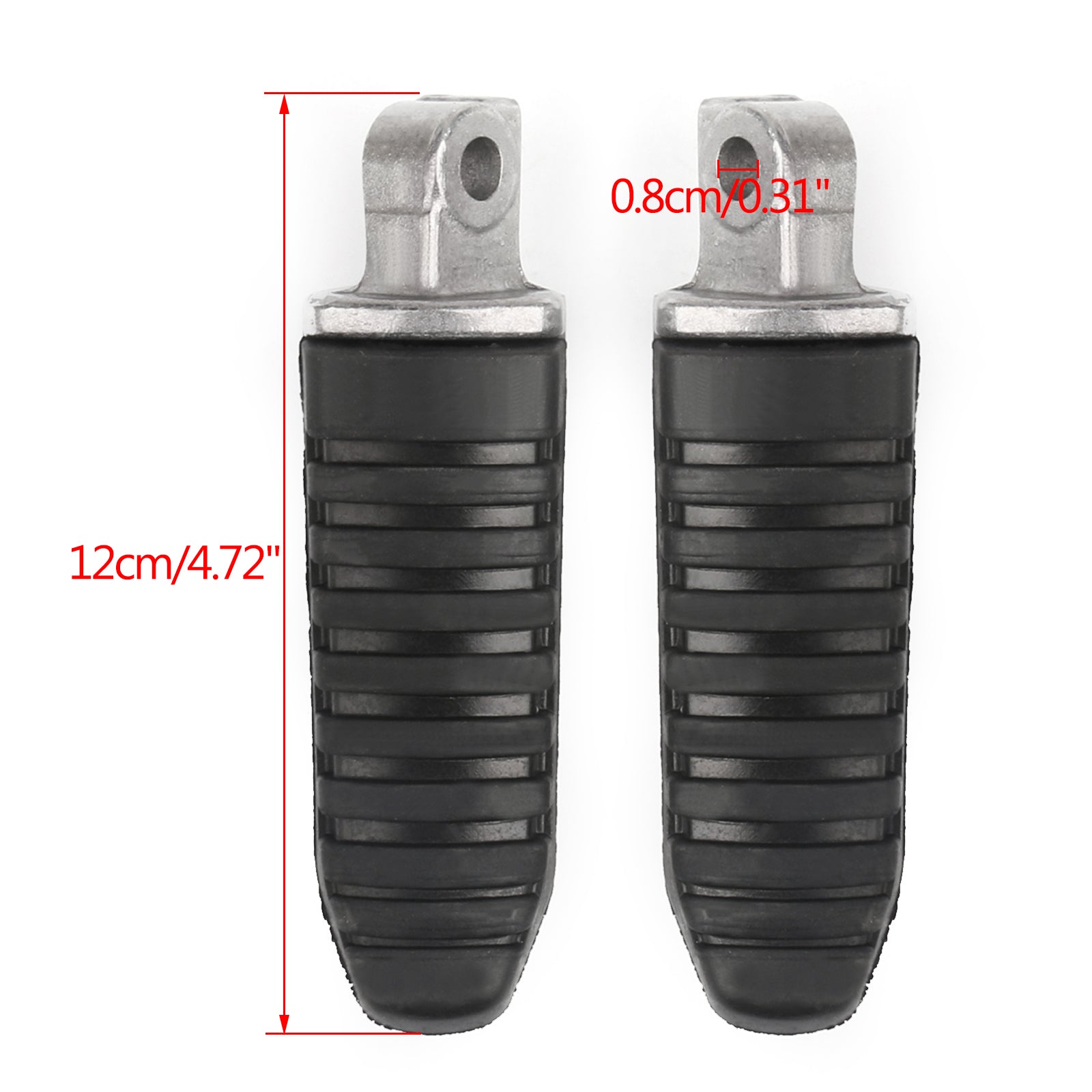 Front / Rear Footrests Foot Pegs For Suzuki 1000 GSX 1250 1300 GSR 600 GSR750 TL1000