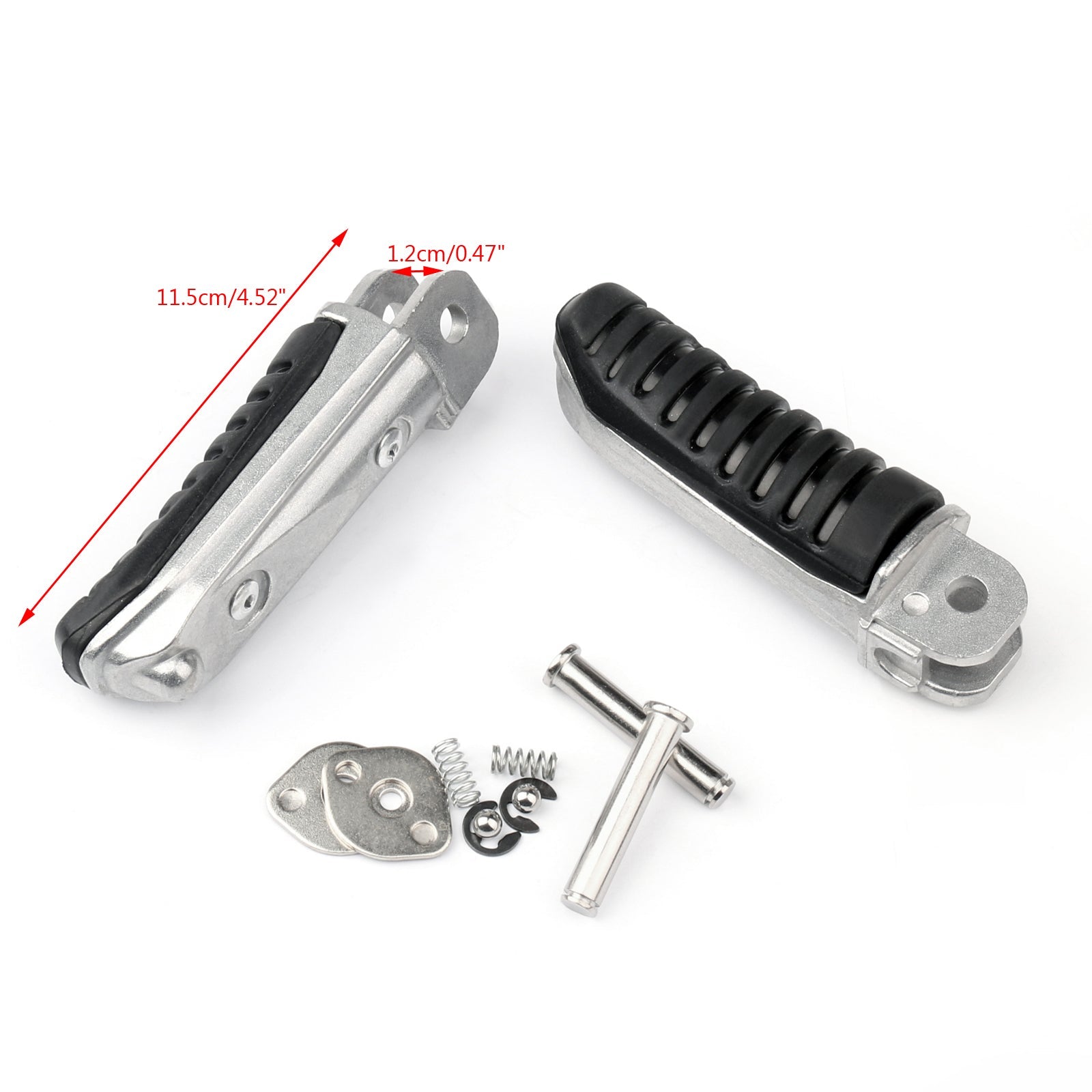 Pedales para reposapiés F/R, clavijas para Suzuki GSXR600 GSX-R GSX 750 1000 GSF600 genérico