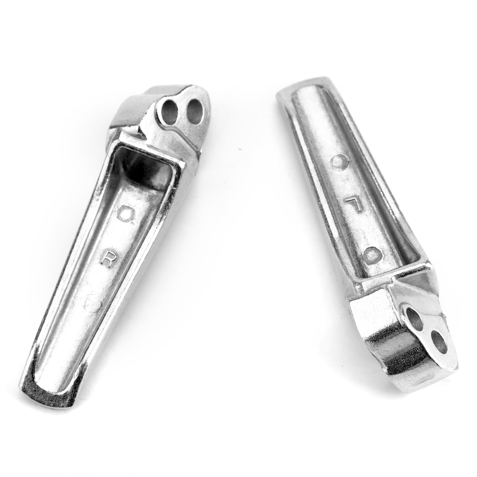Rear Foot Peg Footrest For Suzuki GSXR600 GSXR 750 1000 SV650 1000 TL1000 Silver Generic