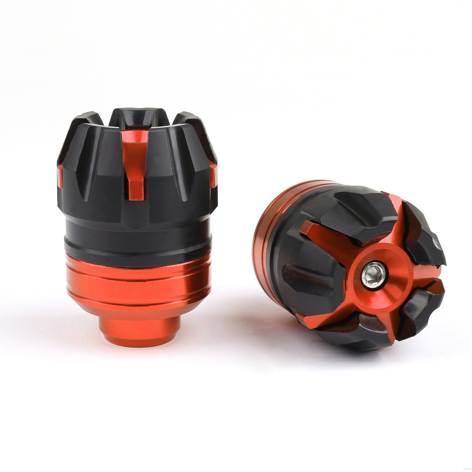 Marco de rueda de horquilla delantera de motocicleta CNC, eje deslizante, Protector antichoque, genérico Universal