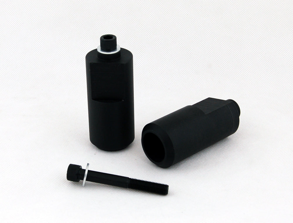 Frame Sliders Crash Protector Yamaha YZF R1 2004-2006 No Cut Negro Genérico