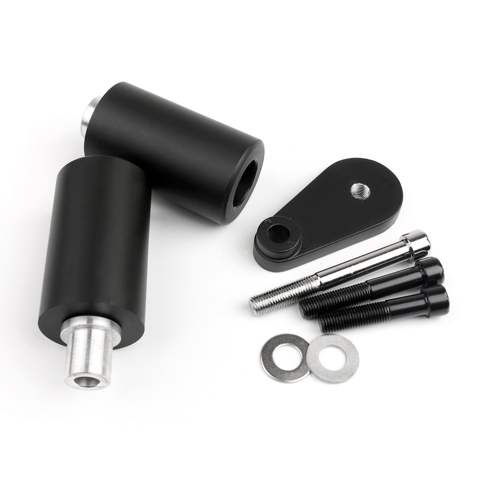 Frame Sliders Crash Protector Yamaha YZF R6 R6S 2003-2008 No Cut Negro Genérico