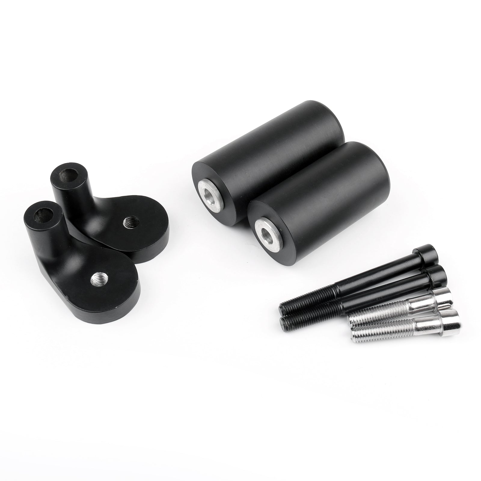 Frame Sliders Crash Protector para Kawasaki ZRX 1100 1200 No Cut Black Generic