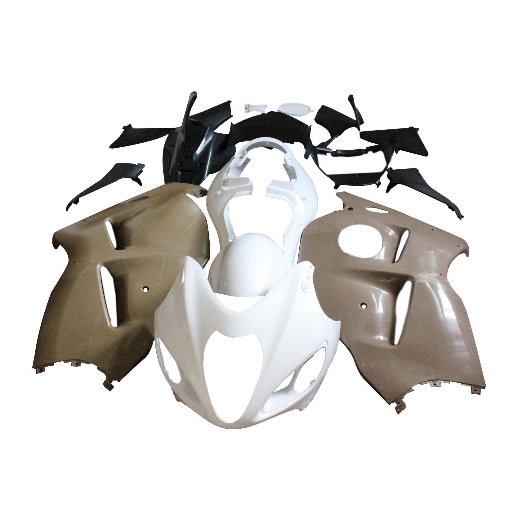 Fairings 1999-2007 Suzuki GSX1300 Hayabusa Primal only Unpainted Generic