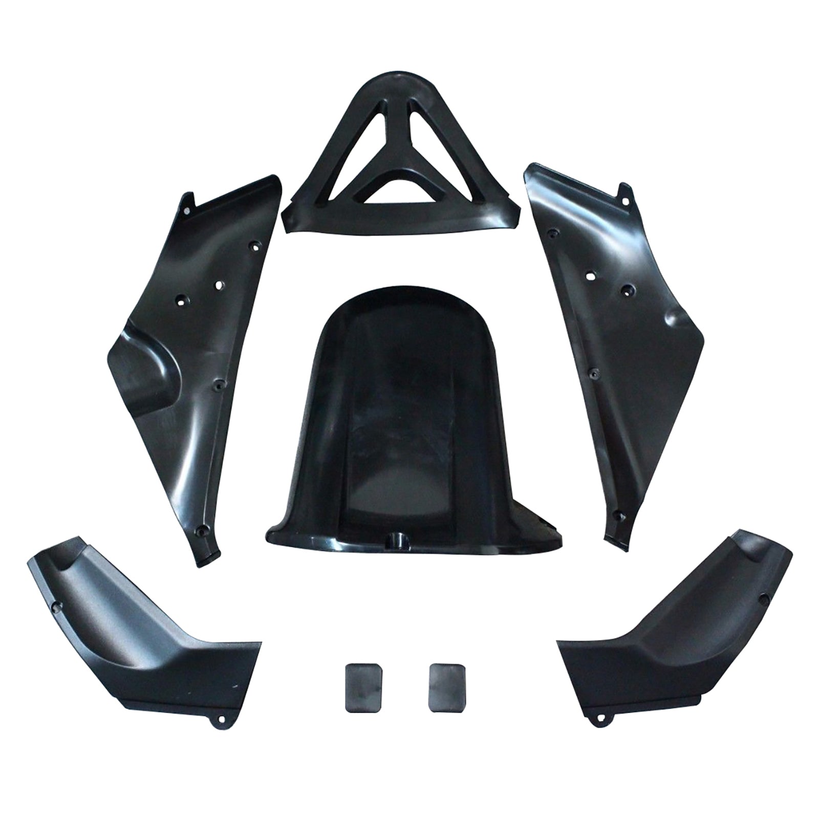 Fairings 2000-2001 Yamaha YZF-R1 Primal only Unpainted Generic