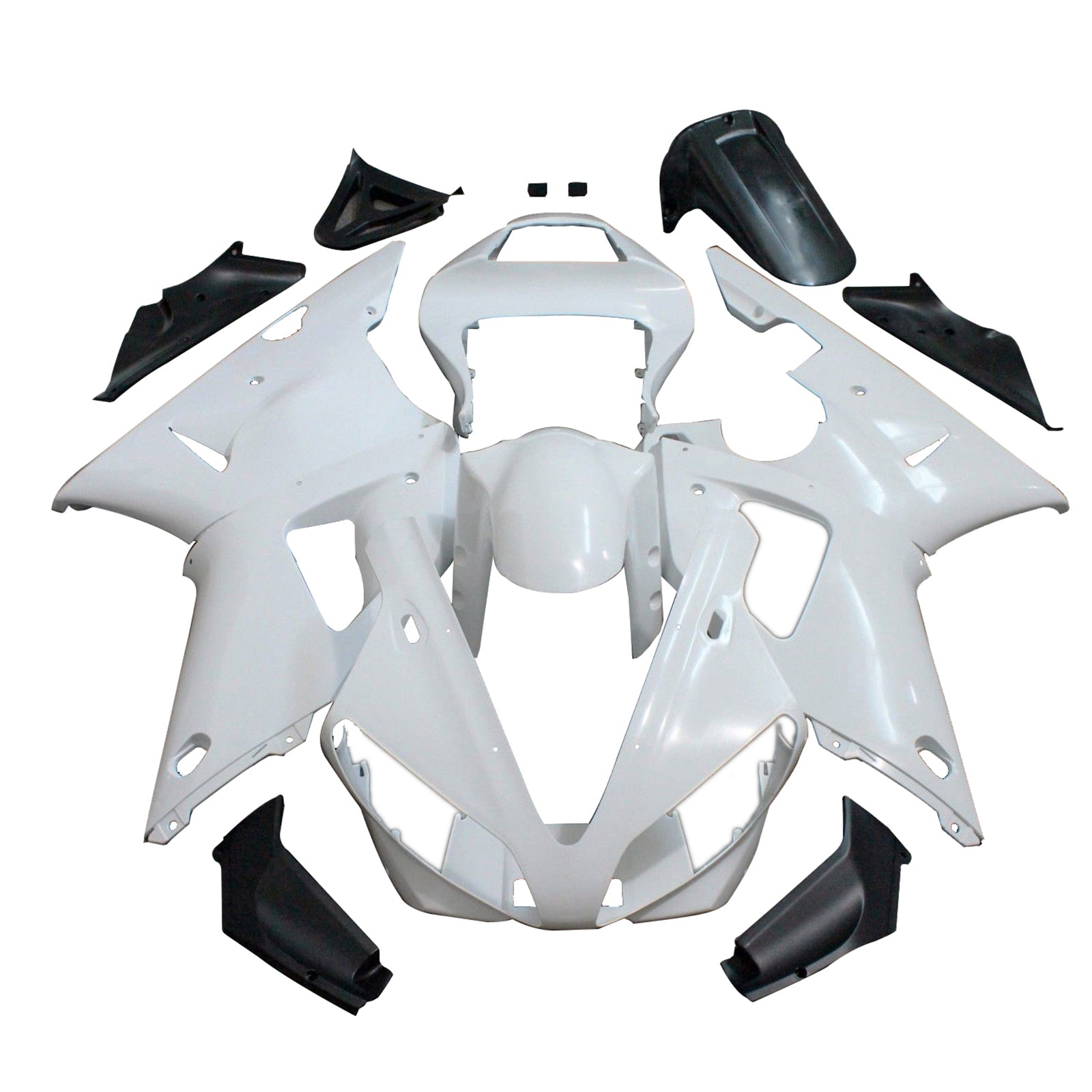 Fairings 2000-2001 Yamaha YZF-R1 Primal only Unpainted Generic
