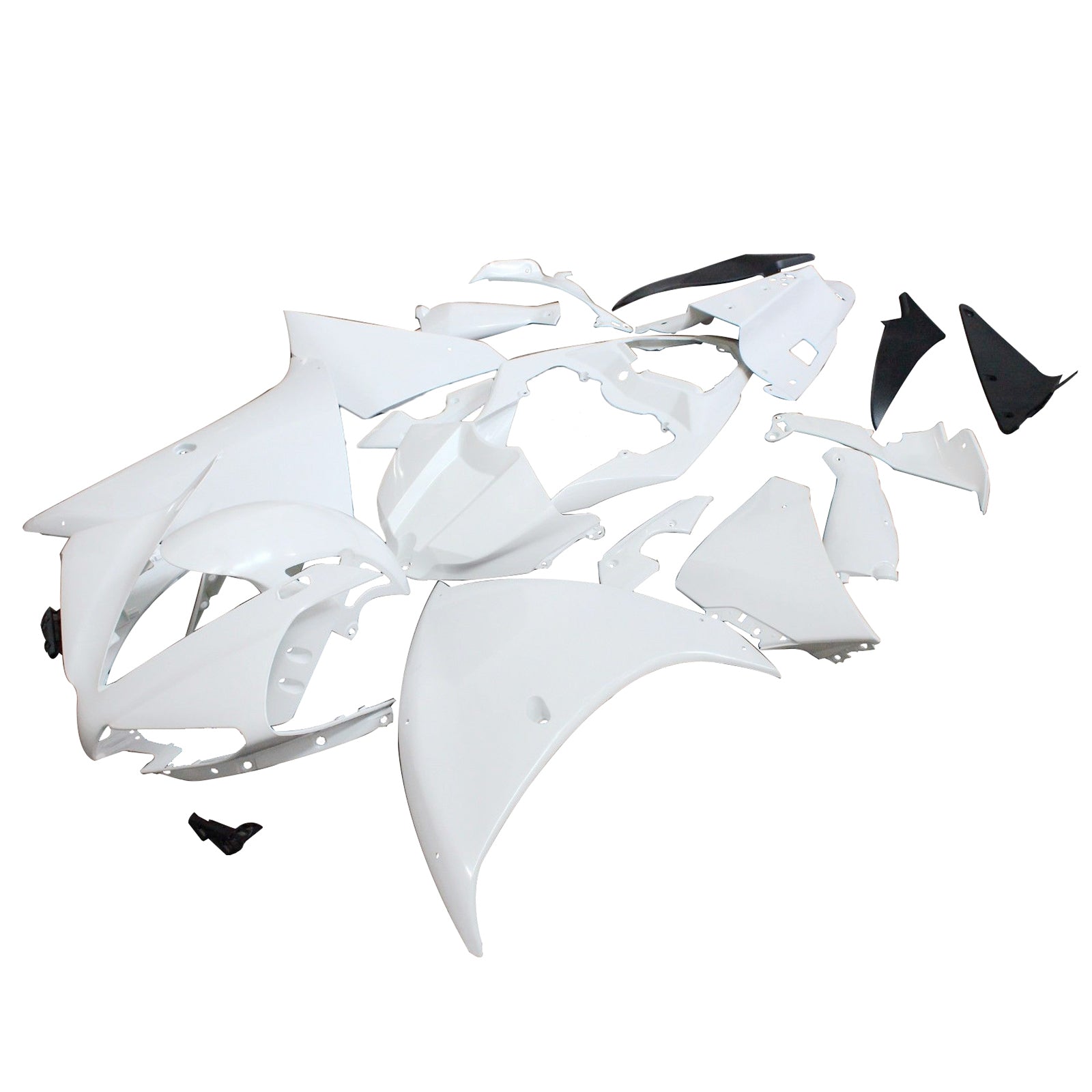Fairings Plastics 2012-2014 Yamaha YZF R1 Primal only Unpainted Generic