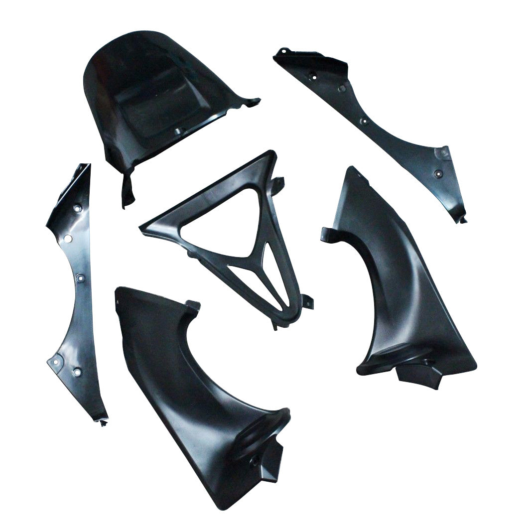 Fairings 1998-2002 Yamaha YZF-R6 Primal only Unpainted Generic