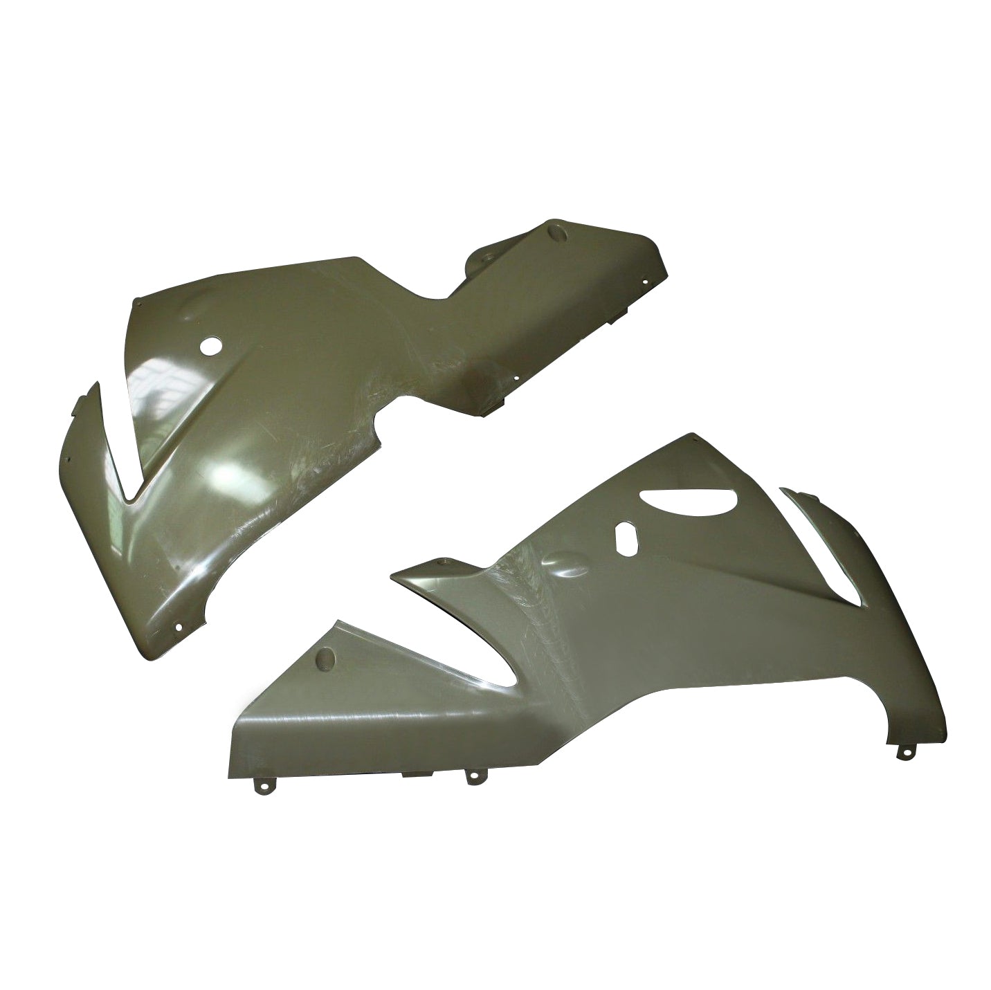 Fairings 2004-2005 Kawasaki ZX10R Ninja Primal only Unpainted Generic