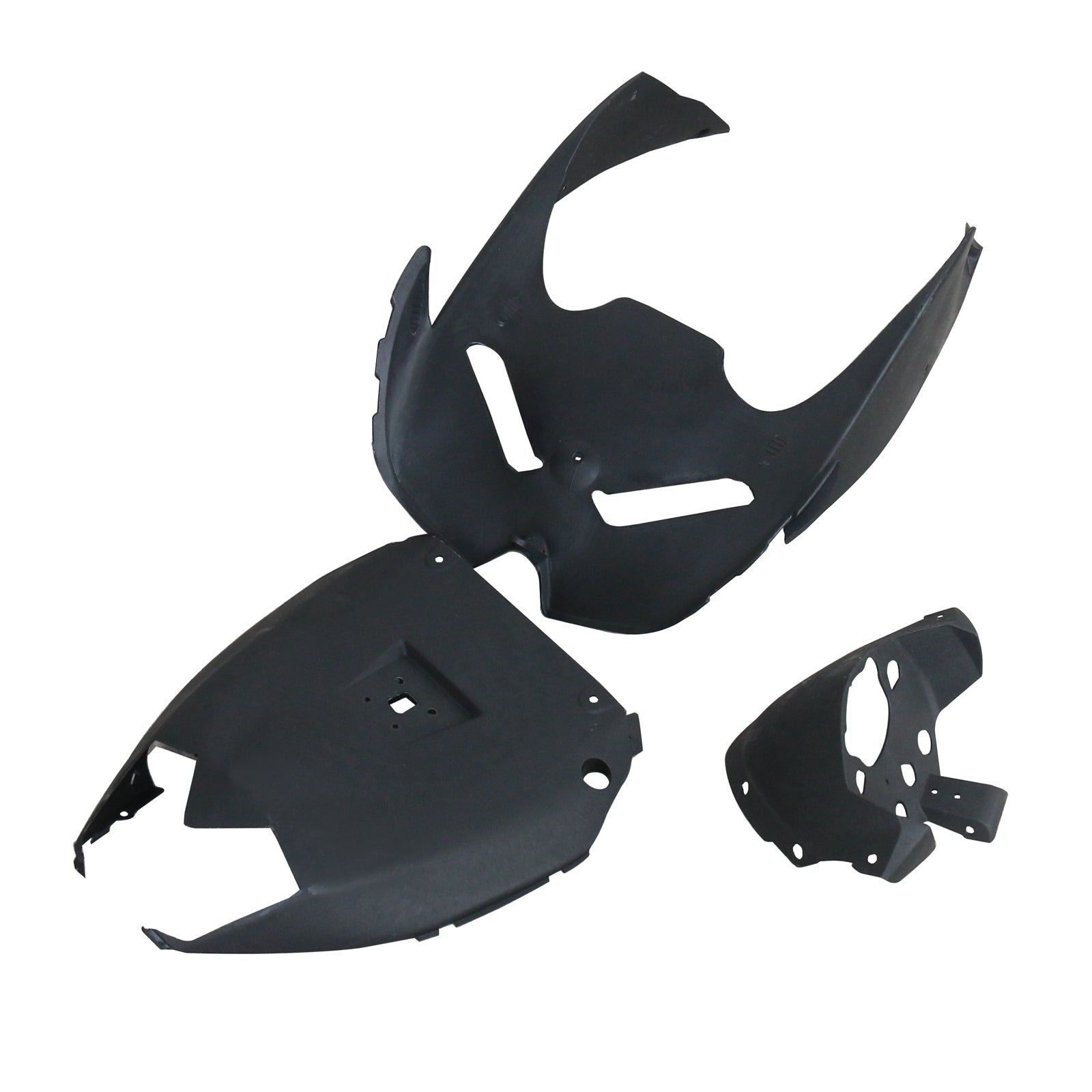 Fairings 2008-2010 Kawasaki ZX10R Primal only Unpainted Generic