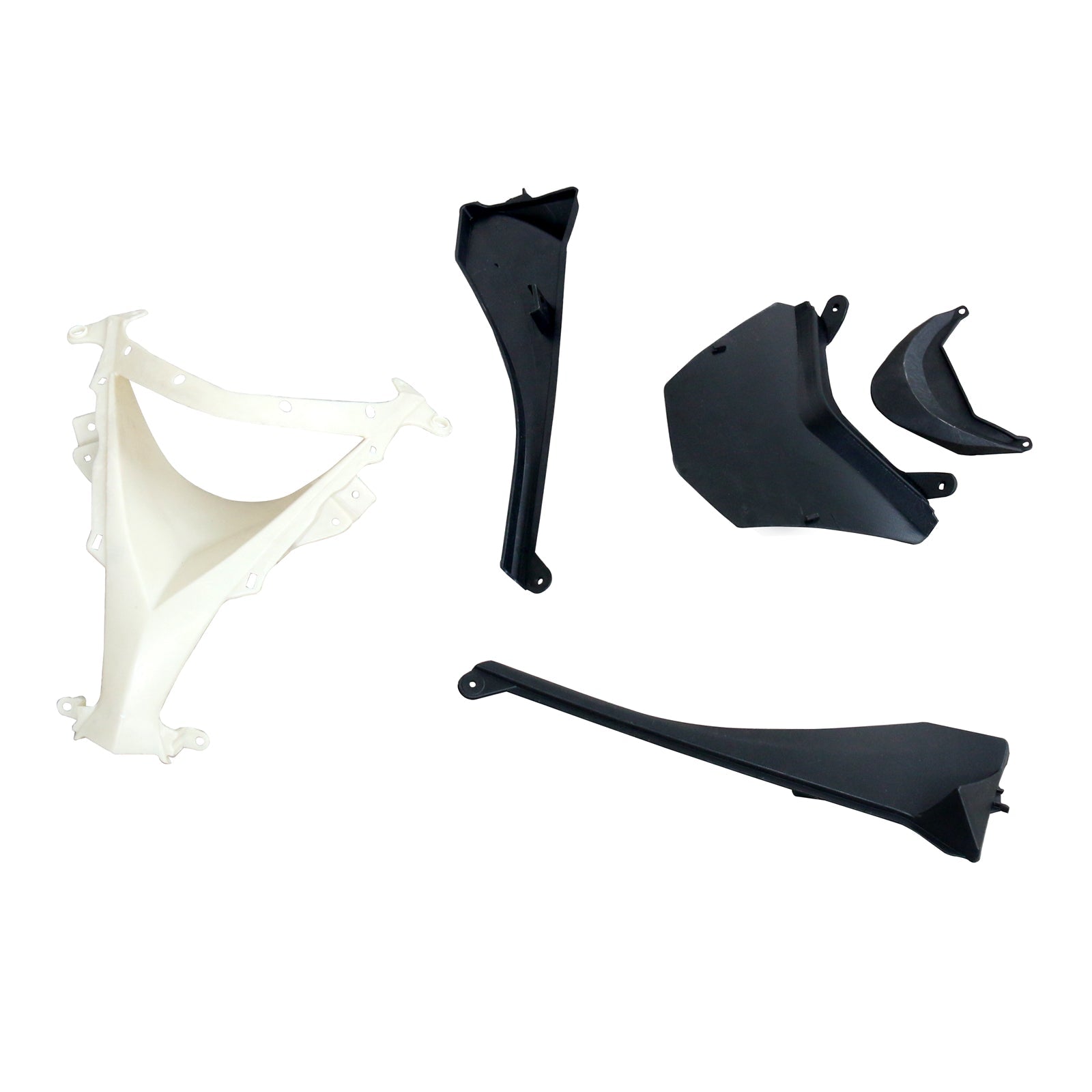 Fairings 2008-2010 Kawasaki ZX10R Primal only Unpainted Generic