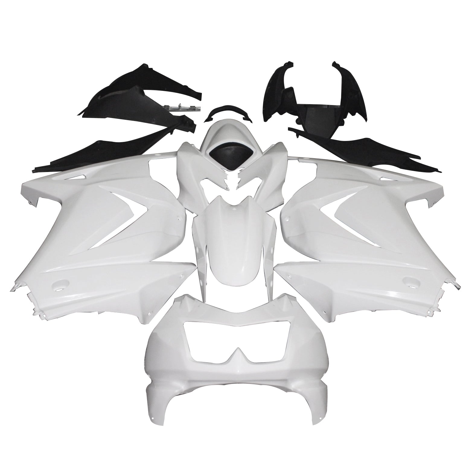 Fairings 2008-2012 Kawasaki ZX250R EX250 Ninja ZX250 Primal only Unpainted Generic