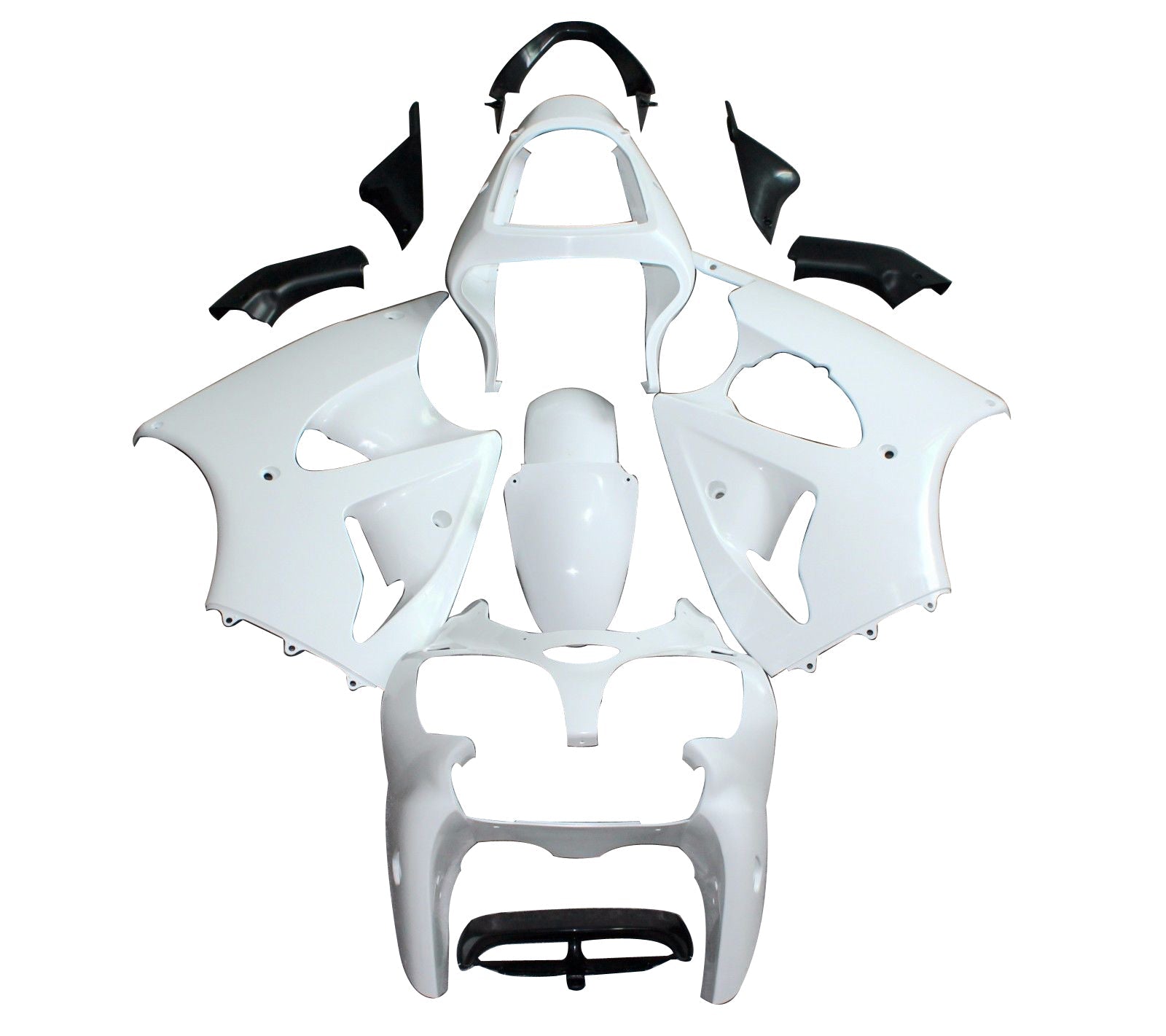 Fairings 2000-2002 Plastics ZZR600(2005-2008) Kawasaki ZX-6R(2000-2002) 636 Play Station Primal only Unpainted Generic