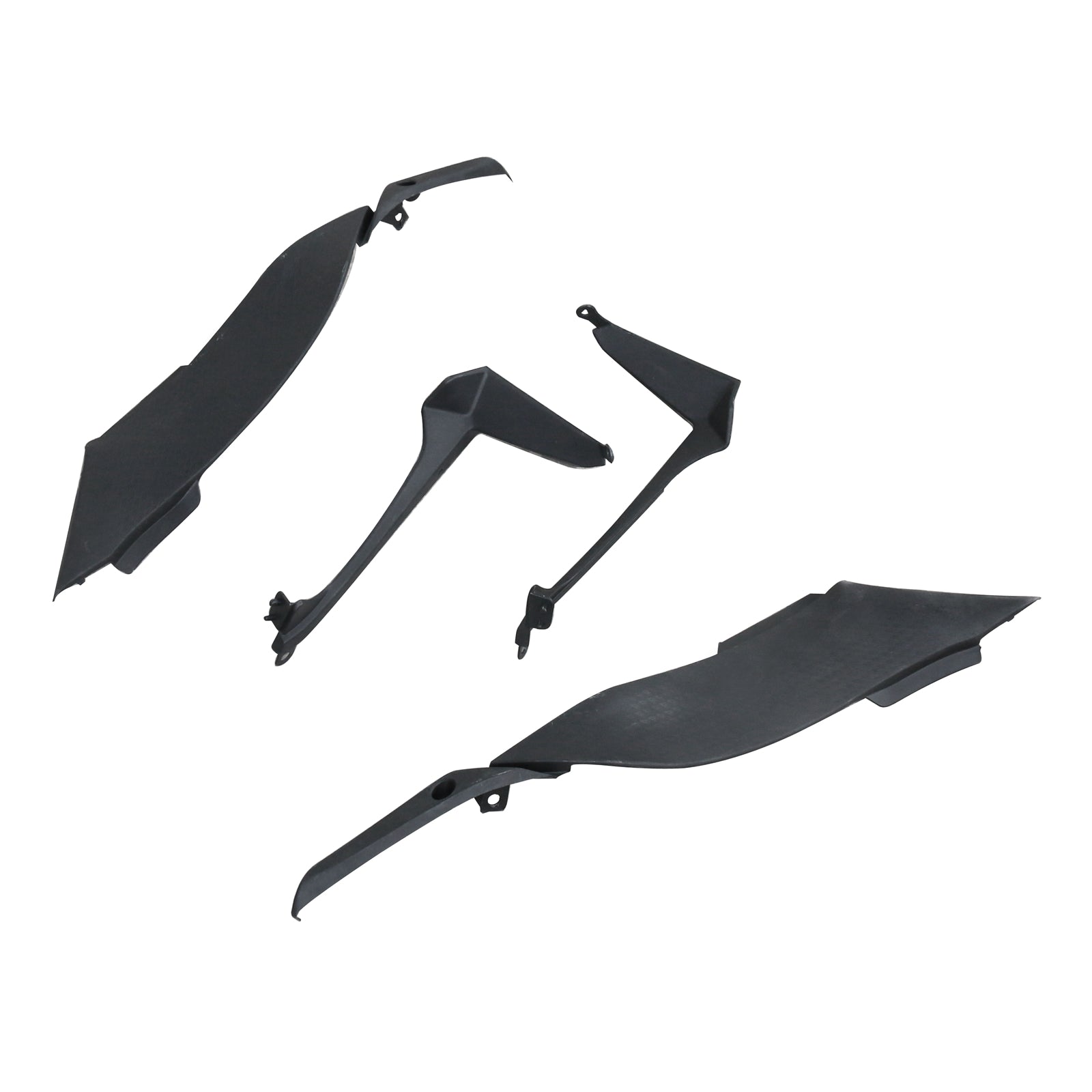 2009-2012 Fairings Kawasaki ZX6R ZX636 Ninja Primal only Unpainted Generic