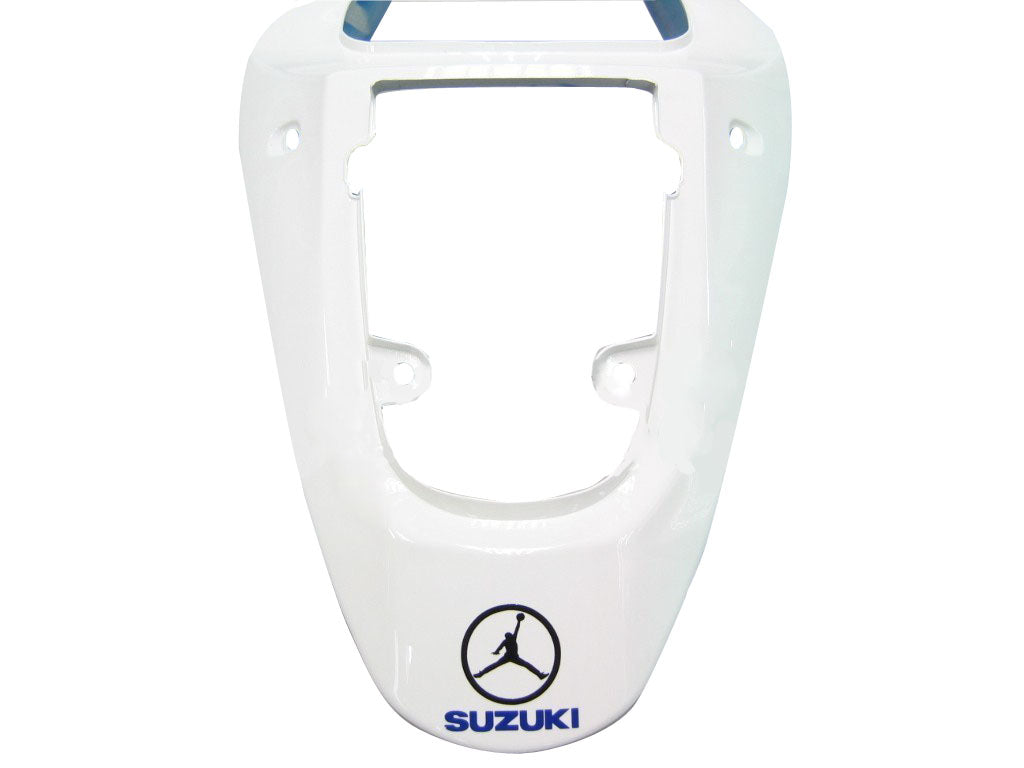 Carenados 2000-2002 Suzuki GSXR 1000 blanco y azul Jordan genérico
