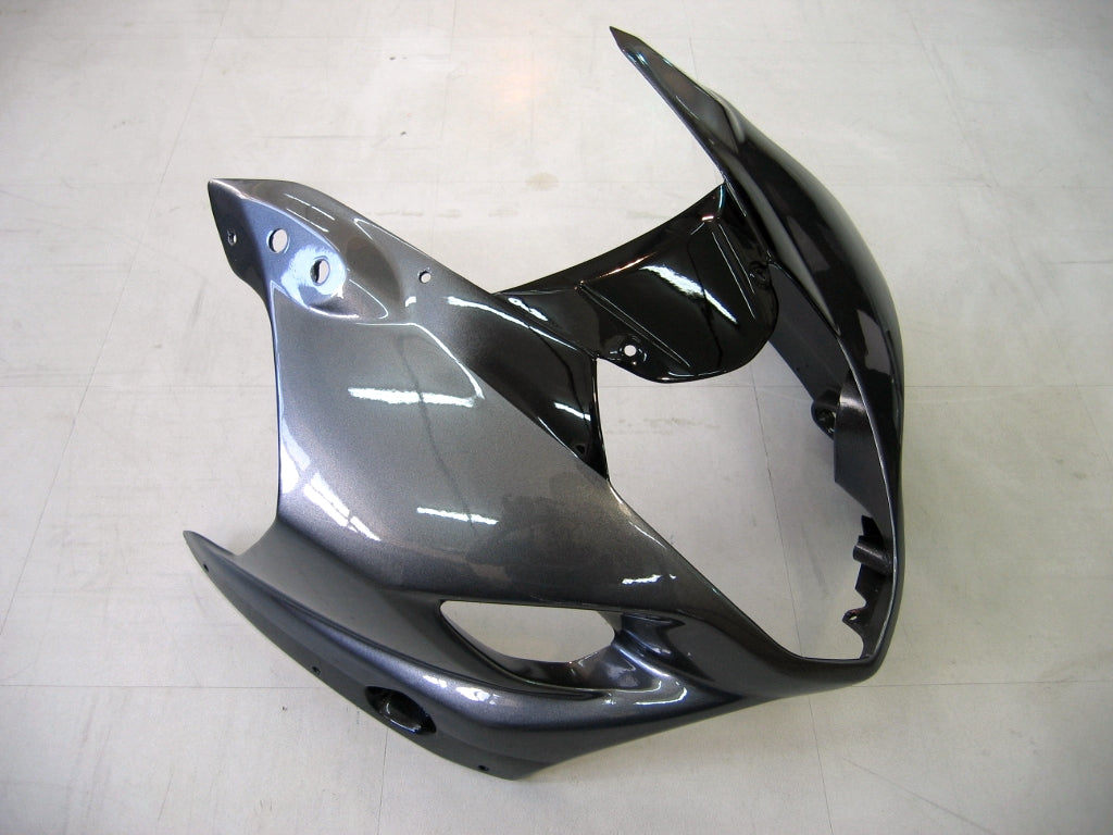 Carenados 2003-2004 Suzuki GSXR 1000 Plata y Negro GSXR Genérico