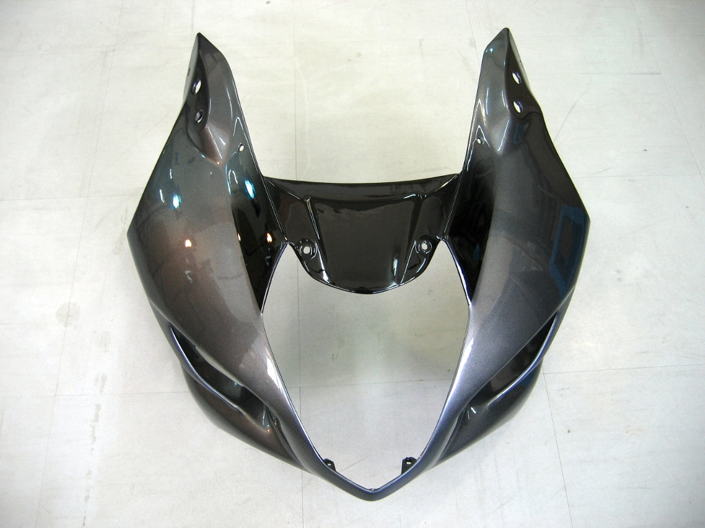 Carenados 2003-2004 Suzuki GSXR 1000 Plata y Negro GSXR Genérico