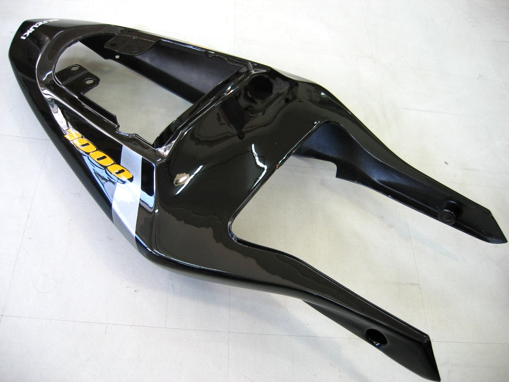 Carenados 2003-2004 Suzuki GSXR 1000 Plata y Negro GSXR Genérico