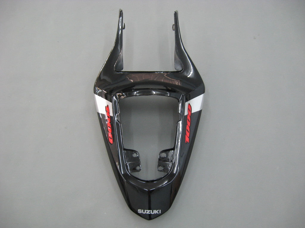 Carenados 2003-2004 Suzuki GSXR 1000 Negro y Blanco GSXR Genérico