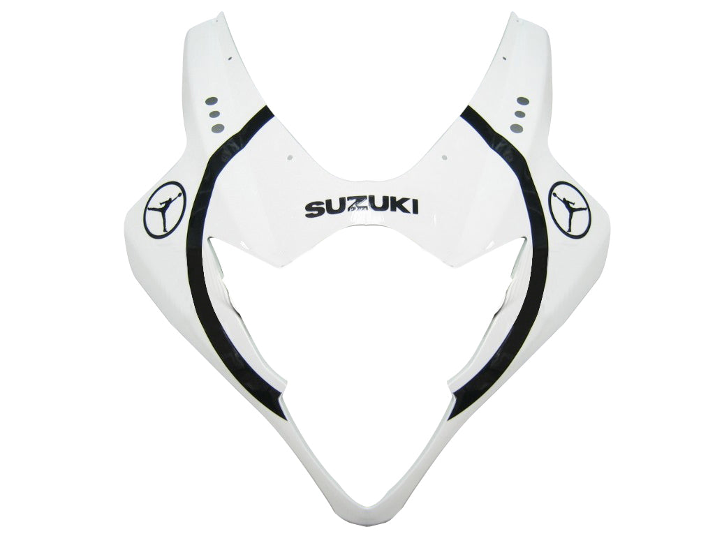 Carenados 2005-2006 Suzuki GSXR 1000 blanco y negro Jordan genérico