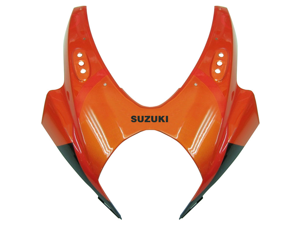Fairings 2007-2008 Suzuki GSXR 1000 Orange Metallic & Black Jordan Generic