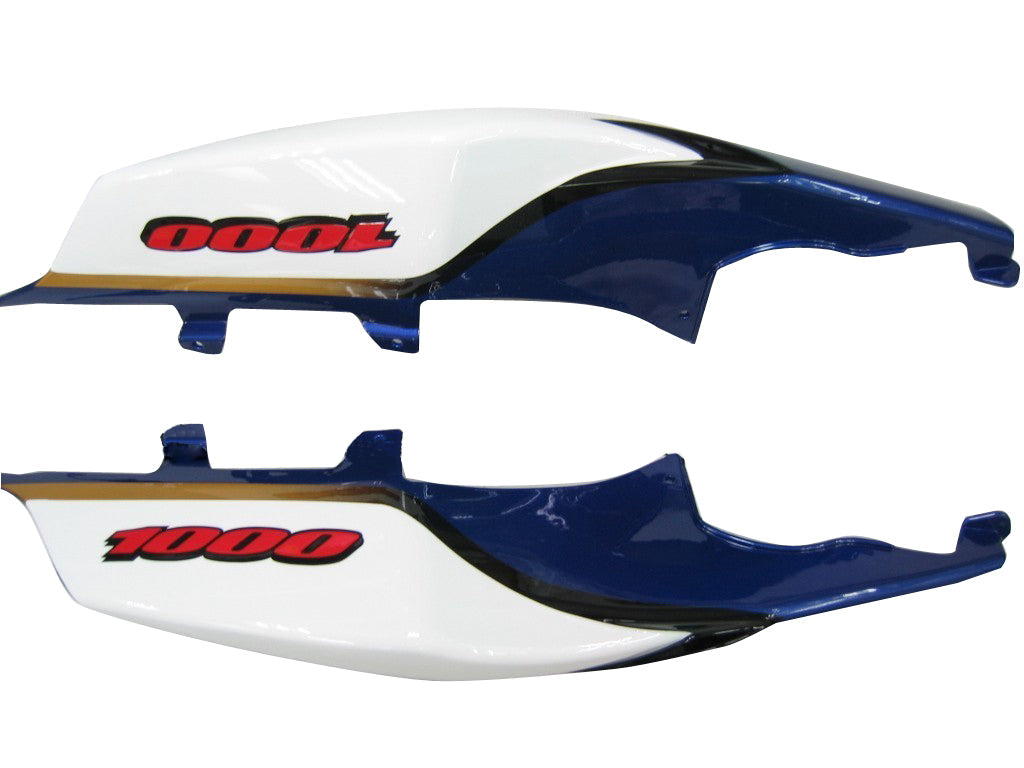 Fairings 2007-2008 Suzuki GSXR 1000 White Blue Alstare Corona Generic