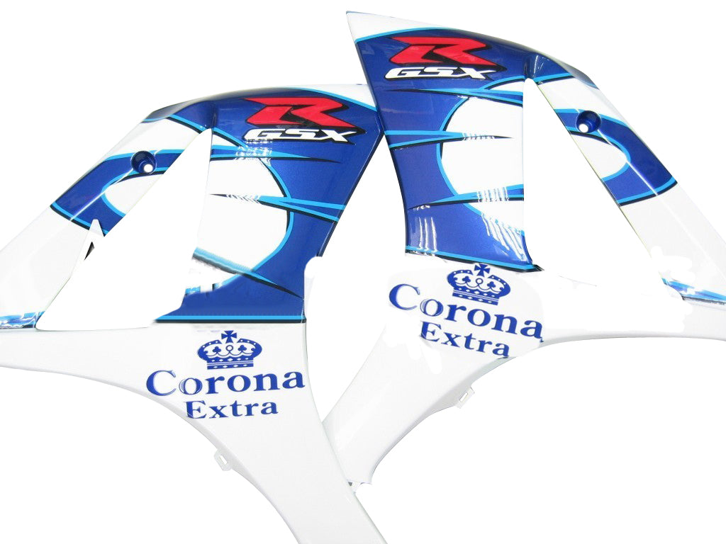 Fairings 2007-2008 Suzuki GSXR 1000 White Blue Alstare Corona Generic