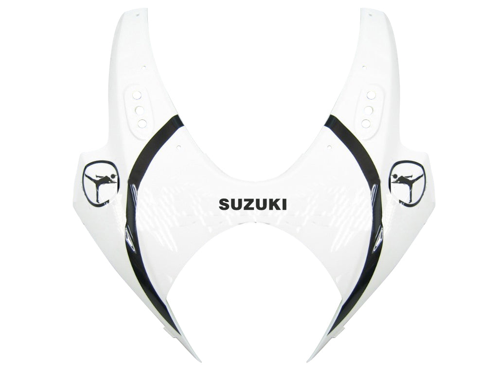 Fairings 2007-2008 Suzuki GSXR 1000 White Black Jordan Generic