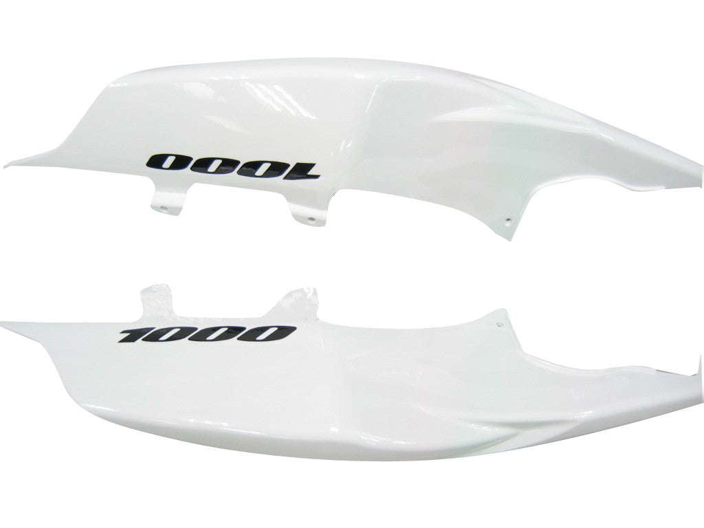Fairings 2007-2008 Suzuki GSXR 1000 White Black Jordan Generic
