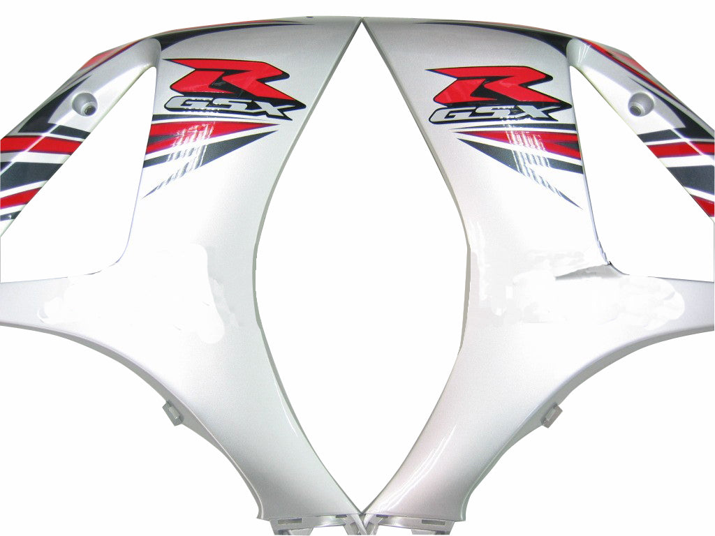 Fairings 2007-2008 Suzuki GSXR 1000 Silver & Red GSXR Generic