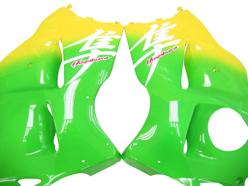 Fairings 1999-2007 Suzuki GSX1300 Hayabusa Green & Yellow Hayabusa Generic