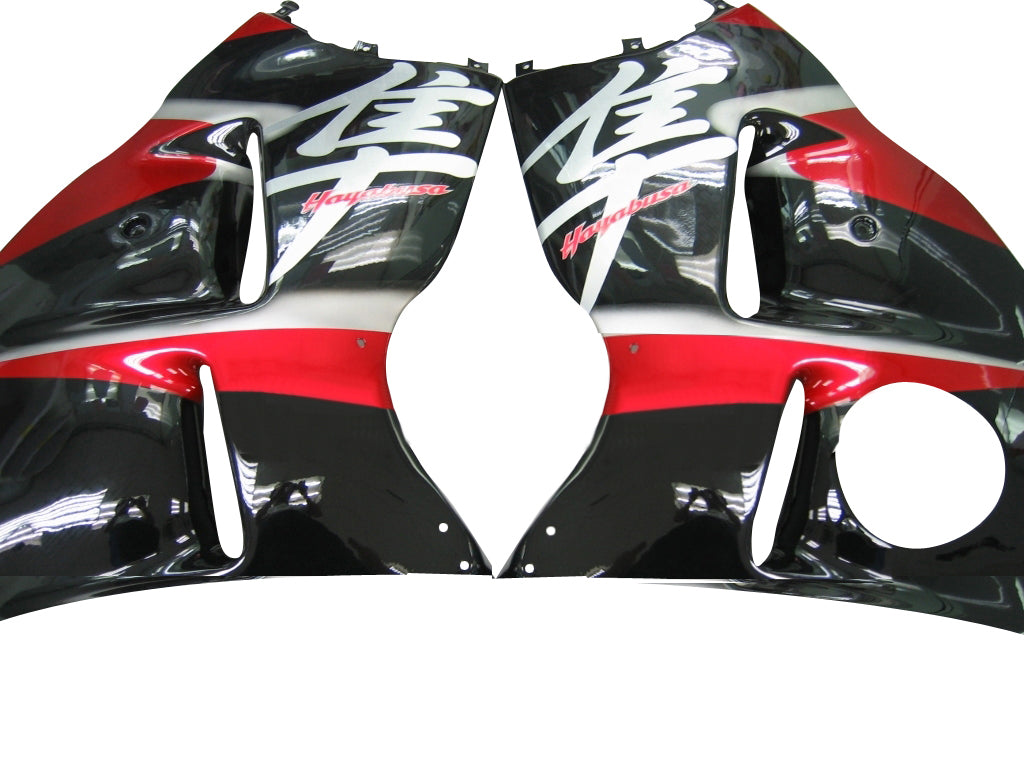 Fairings 1999-2007 Suzuki GSX1300 Hayabusa Black & Red Hayabusa