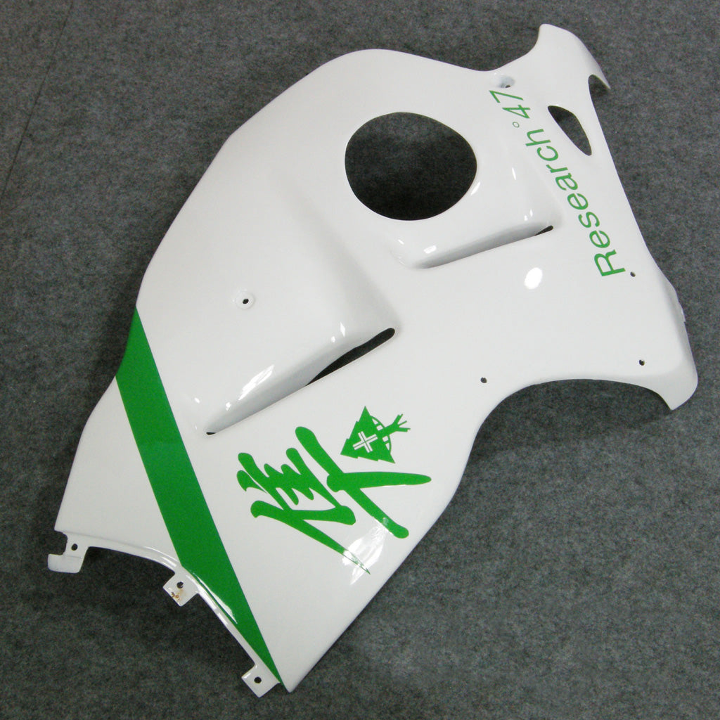 Fairings 1999-2007 Suzuki GSX1300 Hayabusa White Green Research47 Generic