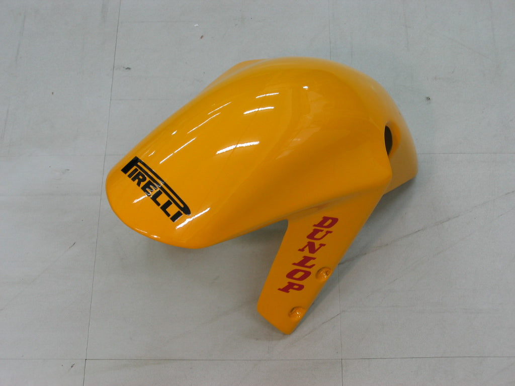 Carenados 2001-2003 Suzuki GSXR 600 Amarillo y Azul Corona GSXR Genérico