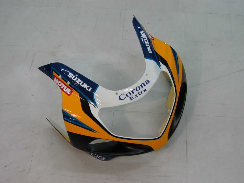 Carenados 2001-2003 Suzuki GSXR 600 Amarillo y Azul Corona GSXR Genérico